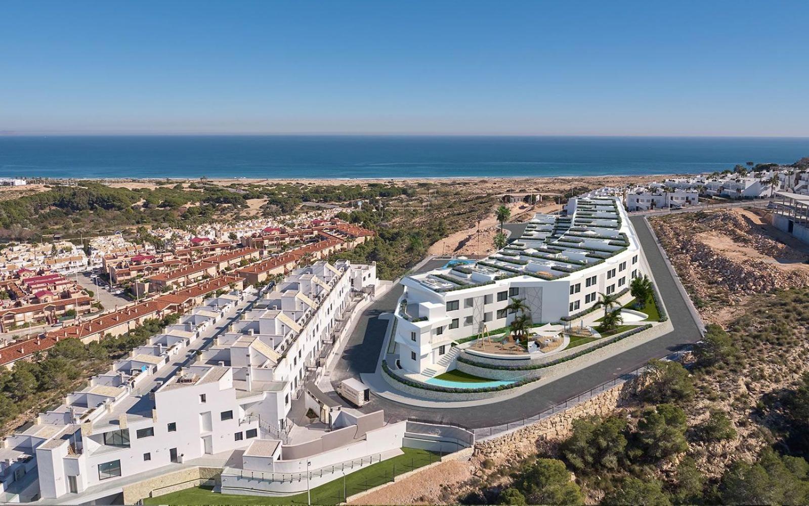 Apartament 22 Aura-Piscina 3 Vistas Al Mar Gran Alacant Zewnętrze zdjęcie