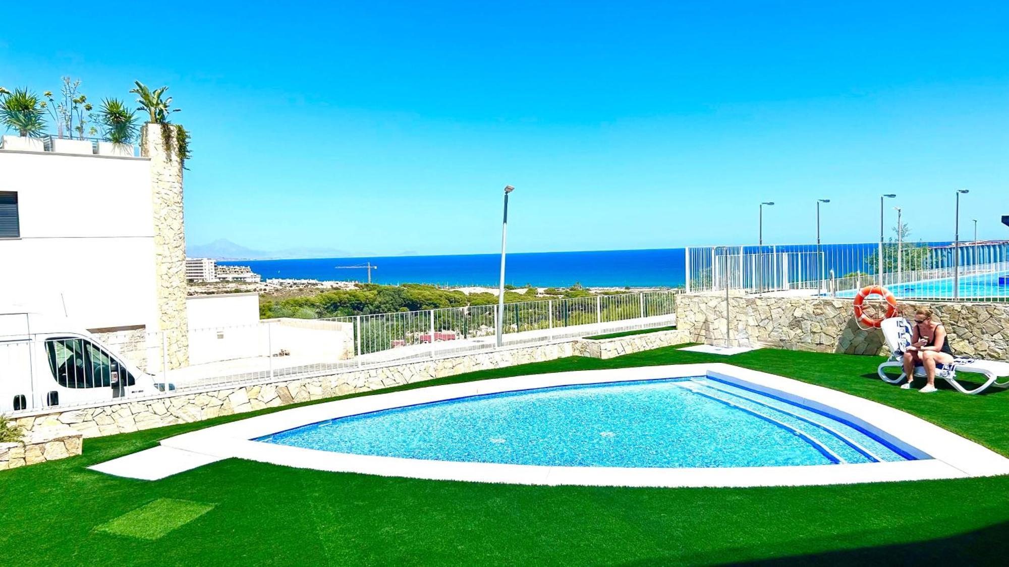 Apartament 22 Aura-Piscina 3 Vistas Al Mar Gran Alacant Zewnętrze zdjęcie